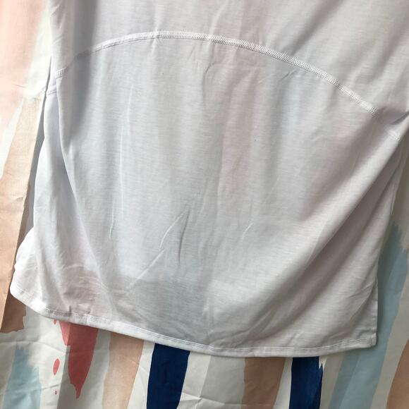 Sweaty Betty Boyfriend V-Neck Workout Tee T-Shirt in White Size Small - Picture 8 of 10